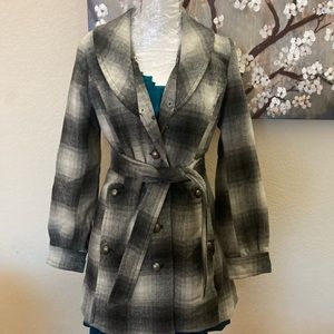 Plaid Tailored Wool Suit